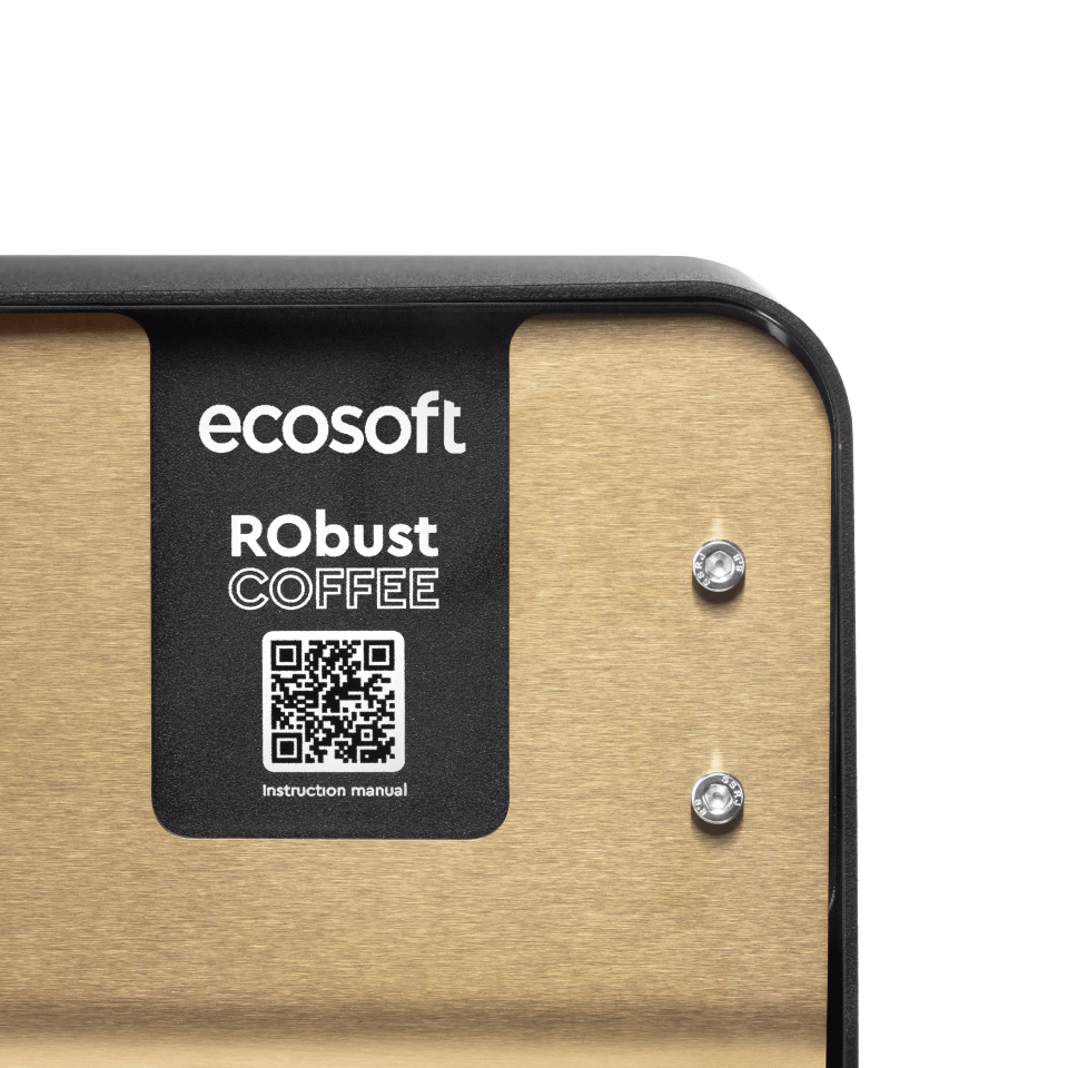 Ecosoft RObust COFFEE reverse osmosis water filter for specialty coffee brewing with 75 LPH flow rate