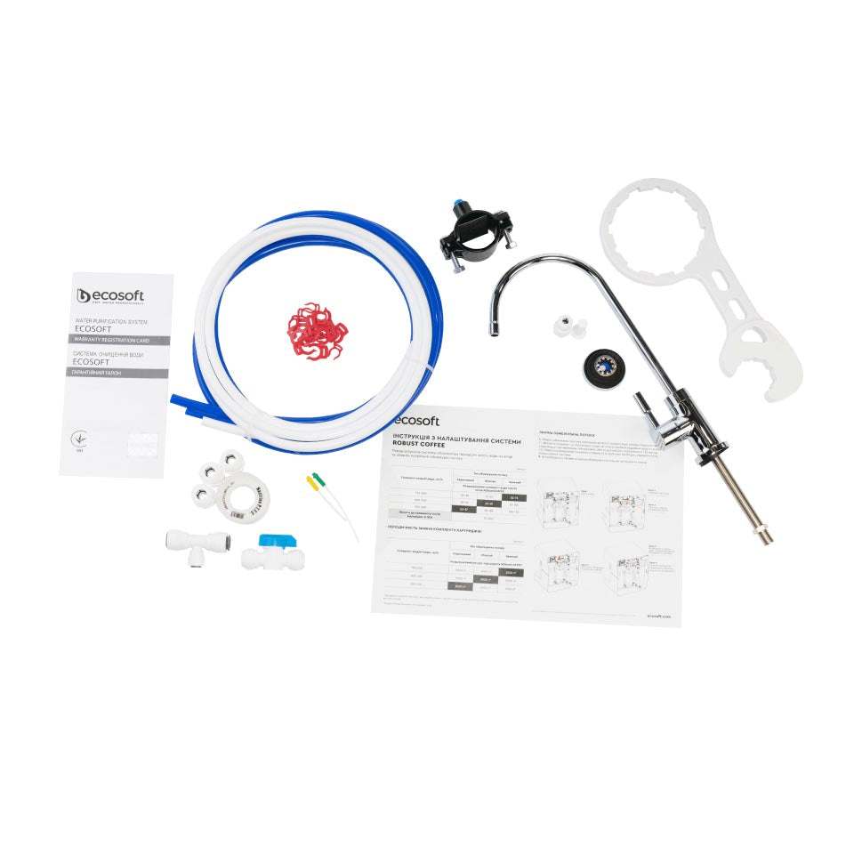 Ecosoft RObust COFFEE reverse osmosis filter for specialty coffee with 75 LPH flow rate