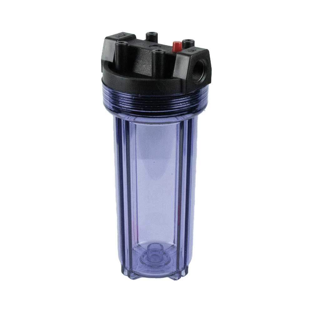 SPECTRUM Standard Plastic Filter Housing 10 inch durable water filter housing with pressure release buttons and polypropylene construction