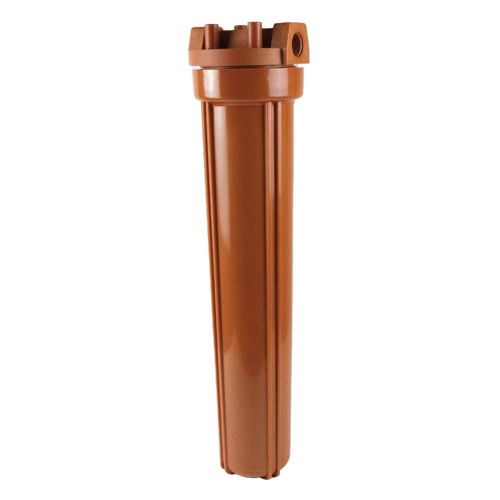 SPECTRUM High Temperature plastic filter housing 20 inch with 3/4 inch BSP port in glass-reinforced nylon for industrial filtration