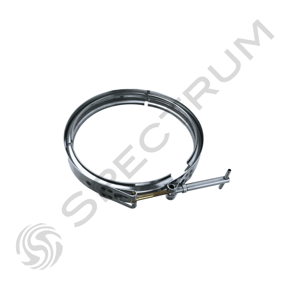 SFH-S-5-VBANDCLAMP-GP-ML : SPECTRUM INOX Filter Housing 5 Round V Band Clamp