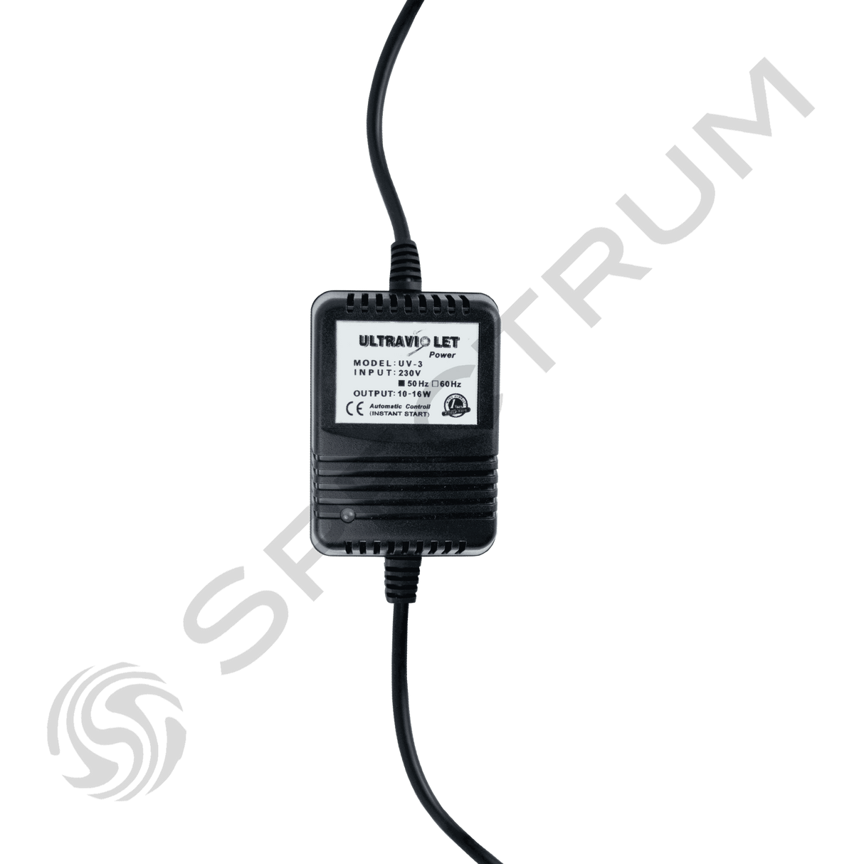 SPECTRUM Ballast with UK mains plug for SUV-S-30-3/4