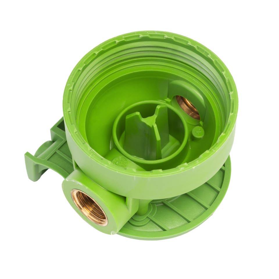 Ecosoft Scalex Inline Scale Inhibitor compact filter for water heaters preventing limescale buildup