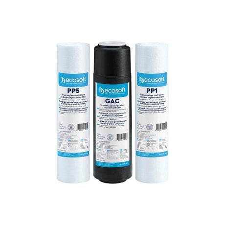 Ecosoft Standard set of 3 replacement filter | GAPS Water Treatment