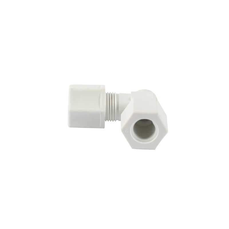 Air Check Elbow New Type 1/4" Thread x 3/8" Compression fitting for air and fluid systems