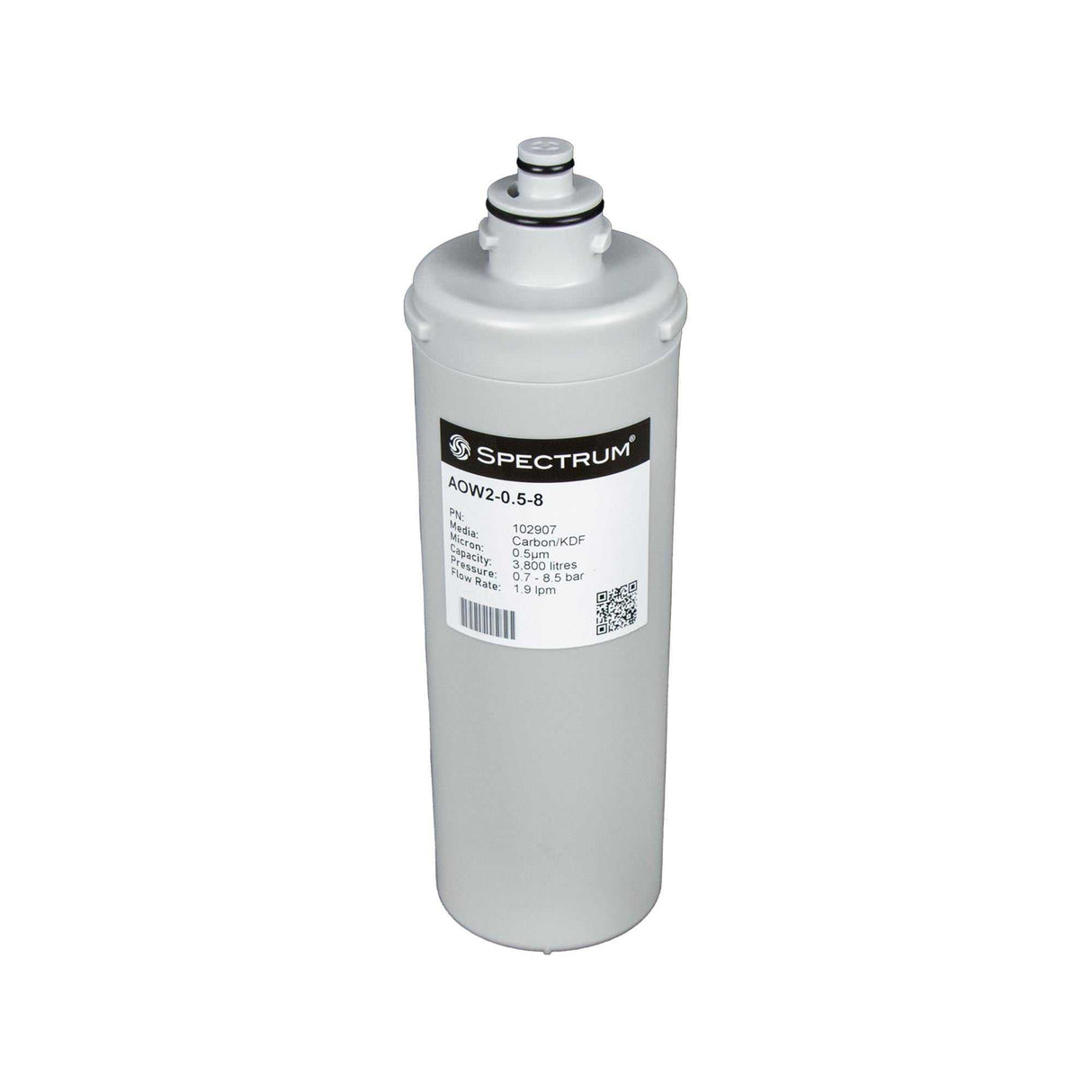 SPECTRUM AOW Point of Use Food Grade Cartridge 0.5 Micron 1.9 LPM