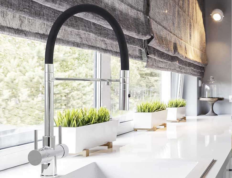 Acquapuro Aquila 3 Way Tap - 2 Lever