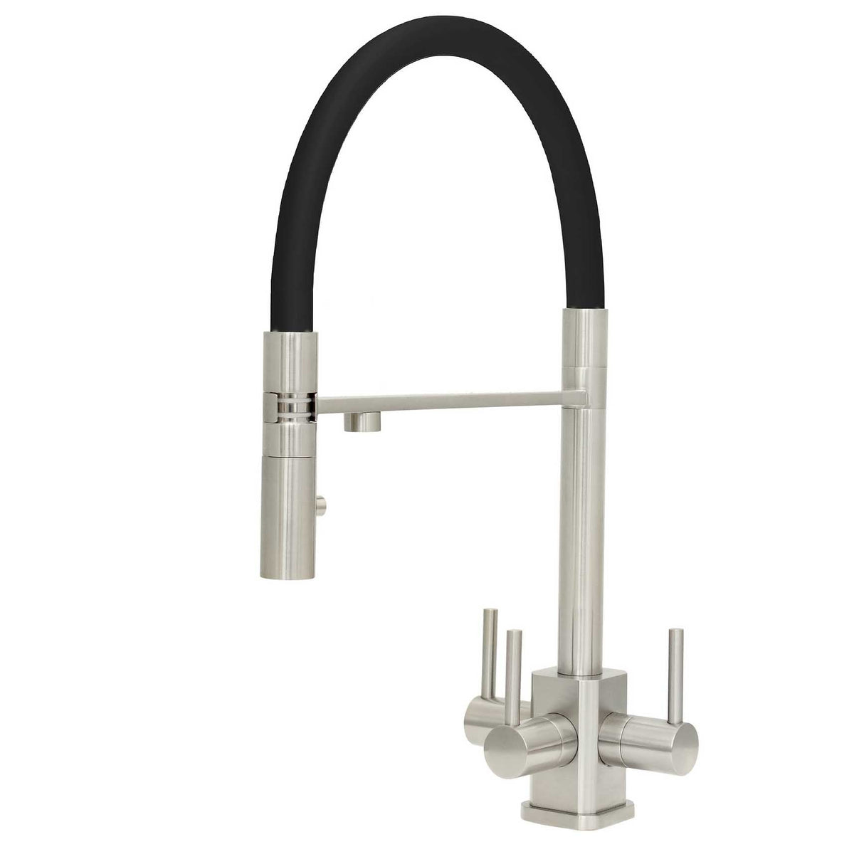 Acquapuro SQ 3 Way Square Body Range Tap - 3 Lever