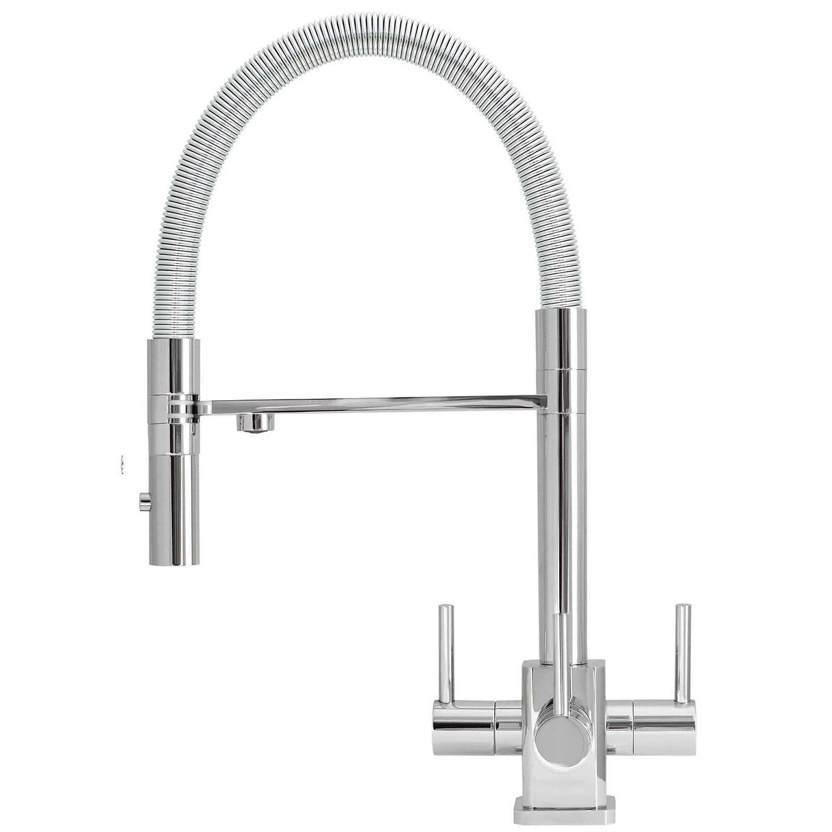 Acquapuro SQ 3 Way Square Body Range Tap - 3 Lever
