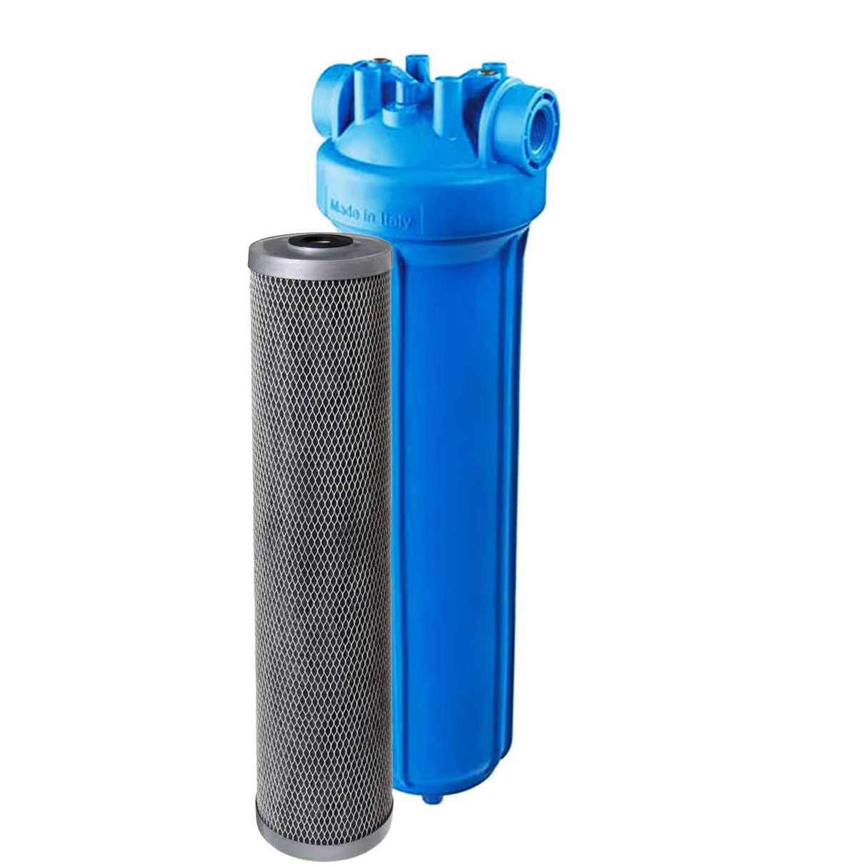 FloPlus Protect PFAS filtration kit with Atlas housing for removing PFOA/PFOS and contaminants