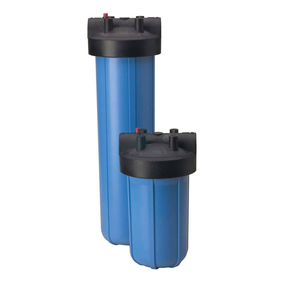 Pentair Pentek "Big Blue" Large Diameter Housing 10 inch polypropylene water filter housing for high-capacity filtration systems