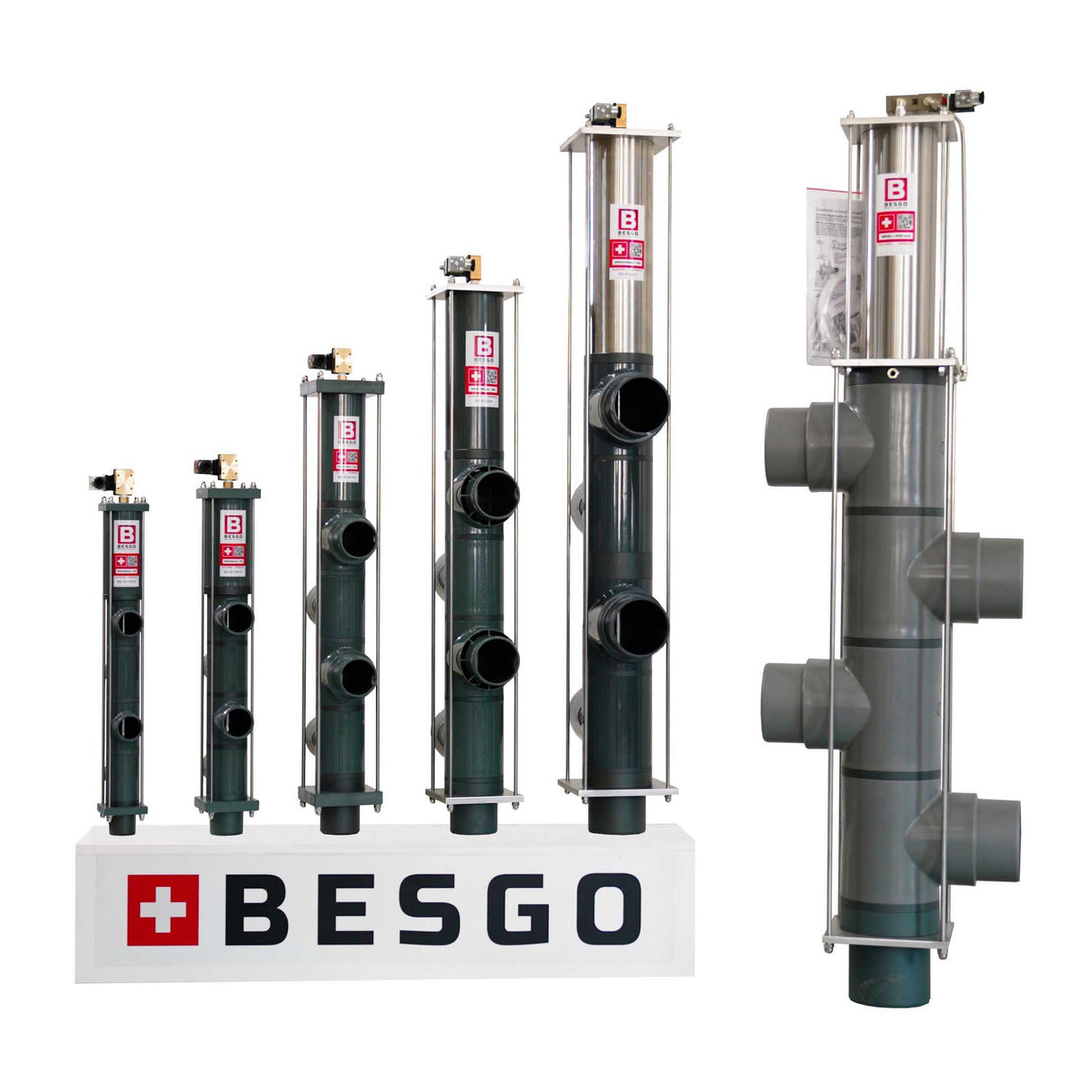 Besgo 5-Way Backwash Valve | Available at GAPS Water Treatment