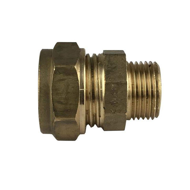 1/2" Male Thread x 15mm Compression (Brass) | GAPS Water Treatment
