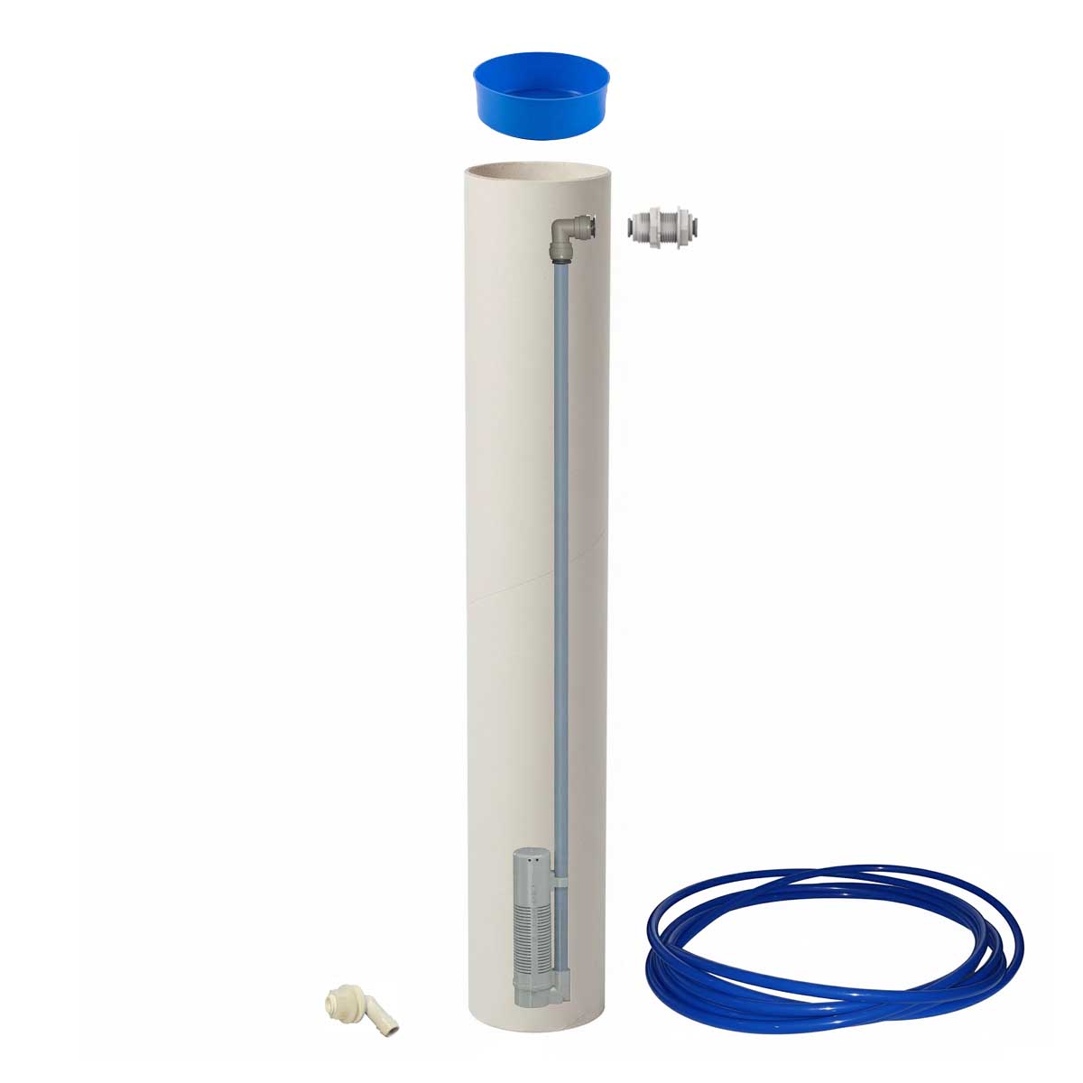 BW100 3/8'' Brine Tank Assembly FLECK