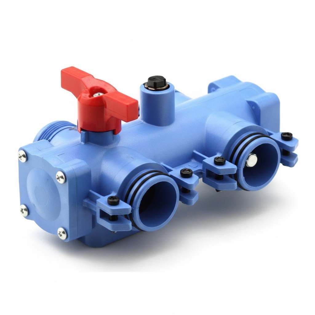 Siata BV-D/05 Auto by-pass direct mounted with mixer for water treatment systems