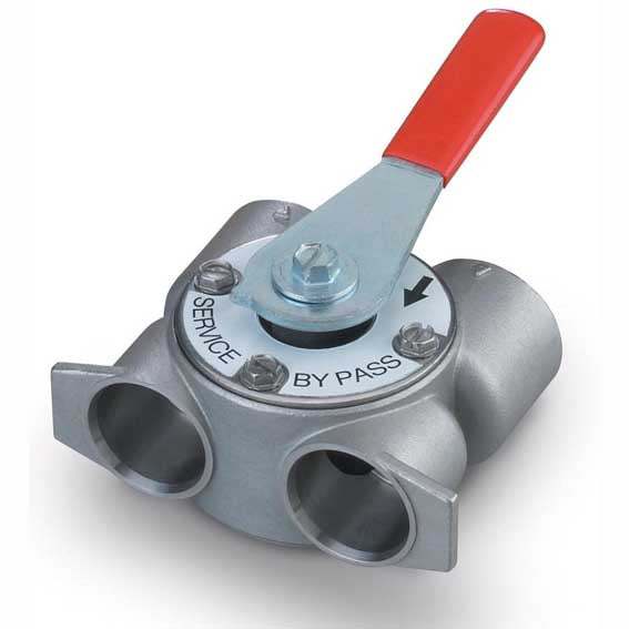 Fleck BU28502 Bypass stainless steel 1" BSP | GAPS Water Treatment