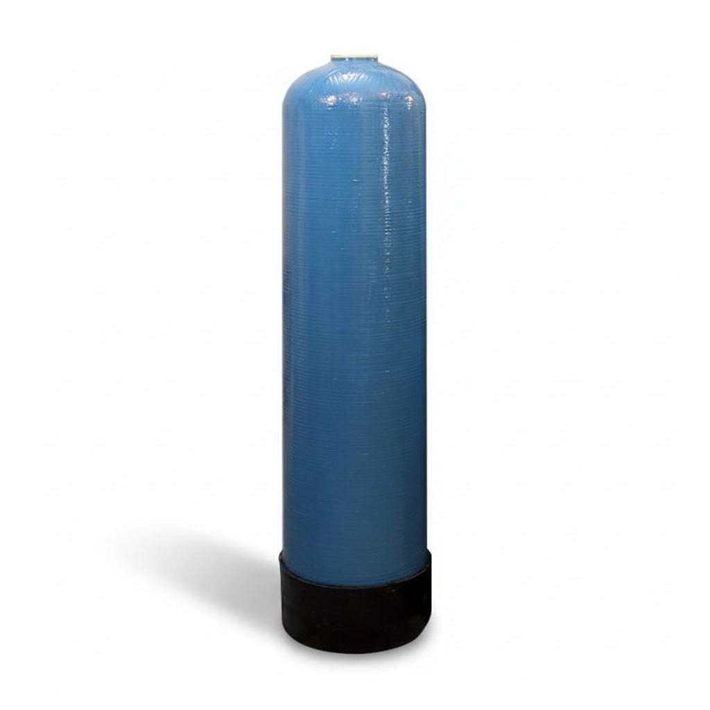 Vessel threaded top with base 2 1/2 inch composite water treatment vessel for resin and media housing