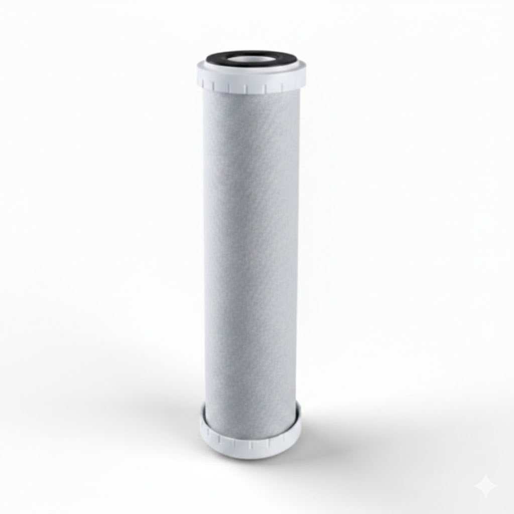 Atlas Filtri CB AF CTO 10 SX carbon block water filter 10 micron 10-inch with vegetable active carbon block for potable water filtration