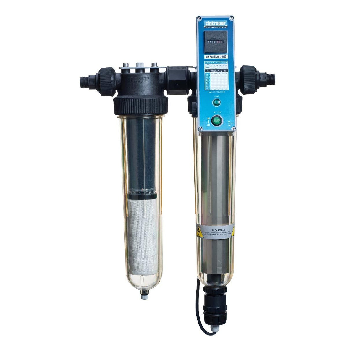 Cintropur TIO-UV 1" and 3/4"