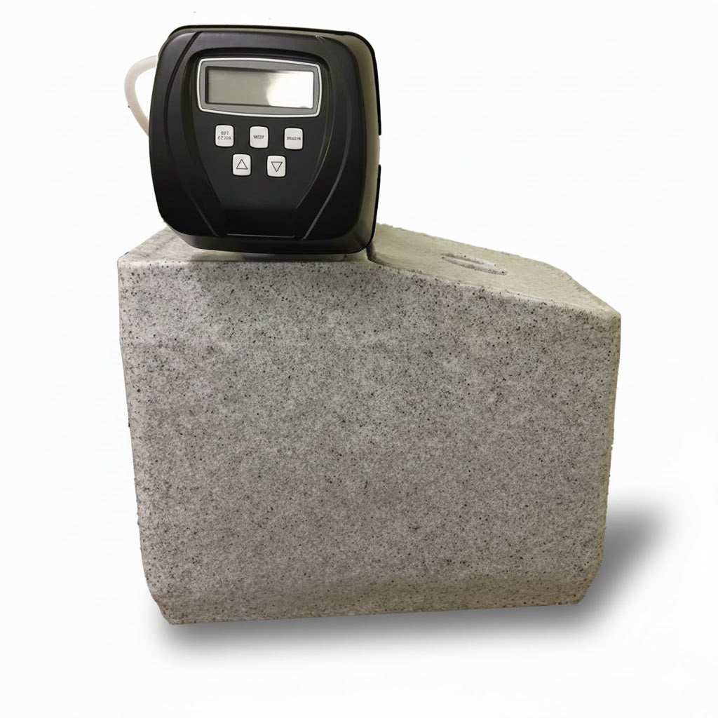 Coral 15 Litre Water Softener Clack ws1 CI metered 3/4" & 1" BSPM - LOW FOULING RESIN (iron and manganese reduction)