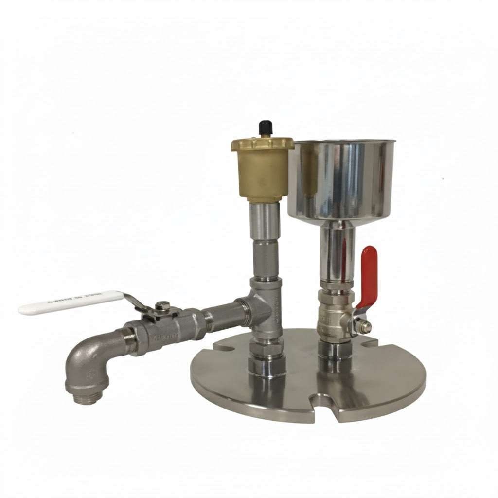 Green Life Dosing Pot Top Plate Assembly DN20 and DN32 kit for chemical dosing in water treatment systems