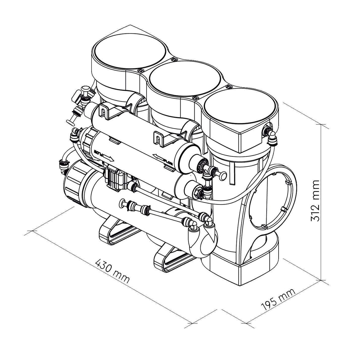 Ecosoft PURE Balance RO System
