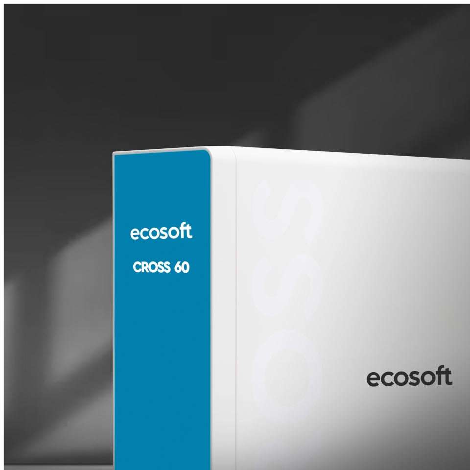 Ecosoft CROSS 60 Direct Flow RO System compact water purifier unit for home use