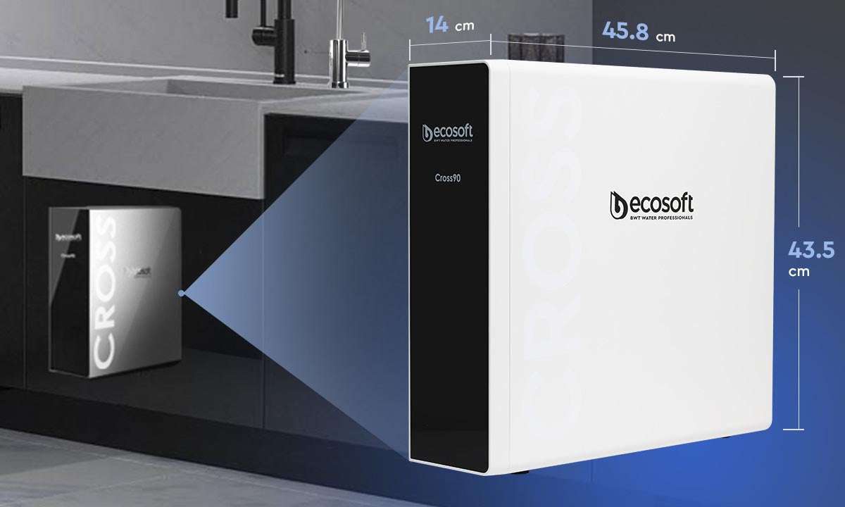 Ecosoft CROSS 90 Direct Flow RO System