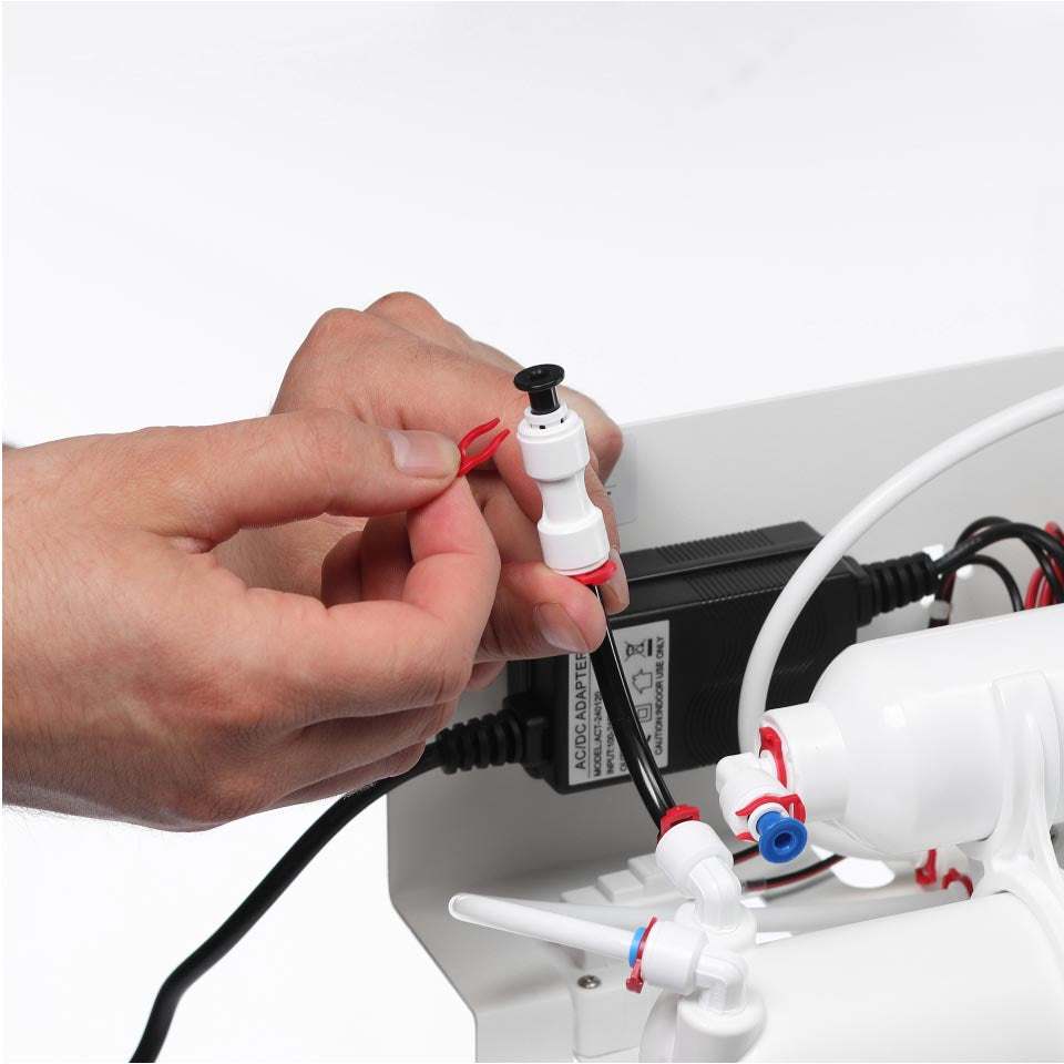 Ecosoft STANDARD PRO RO System with Pump for advanced 5-stage water purification and mineralization in low-pressure homes