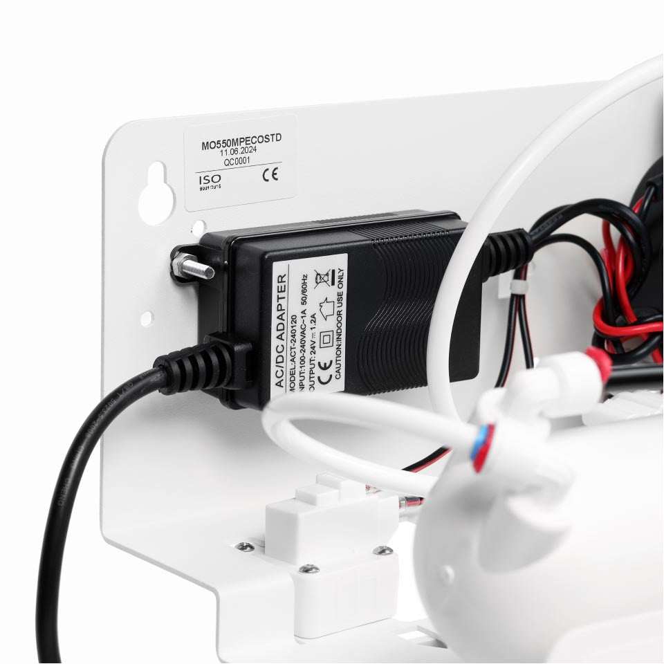 Ecosoft STANDARD PRO RO System with Pump for advanced 5-stage water purification in low-pressure homes