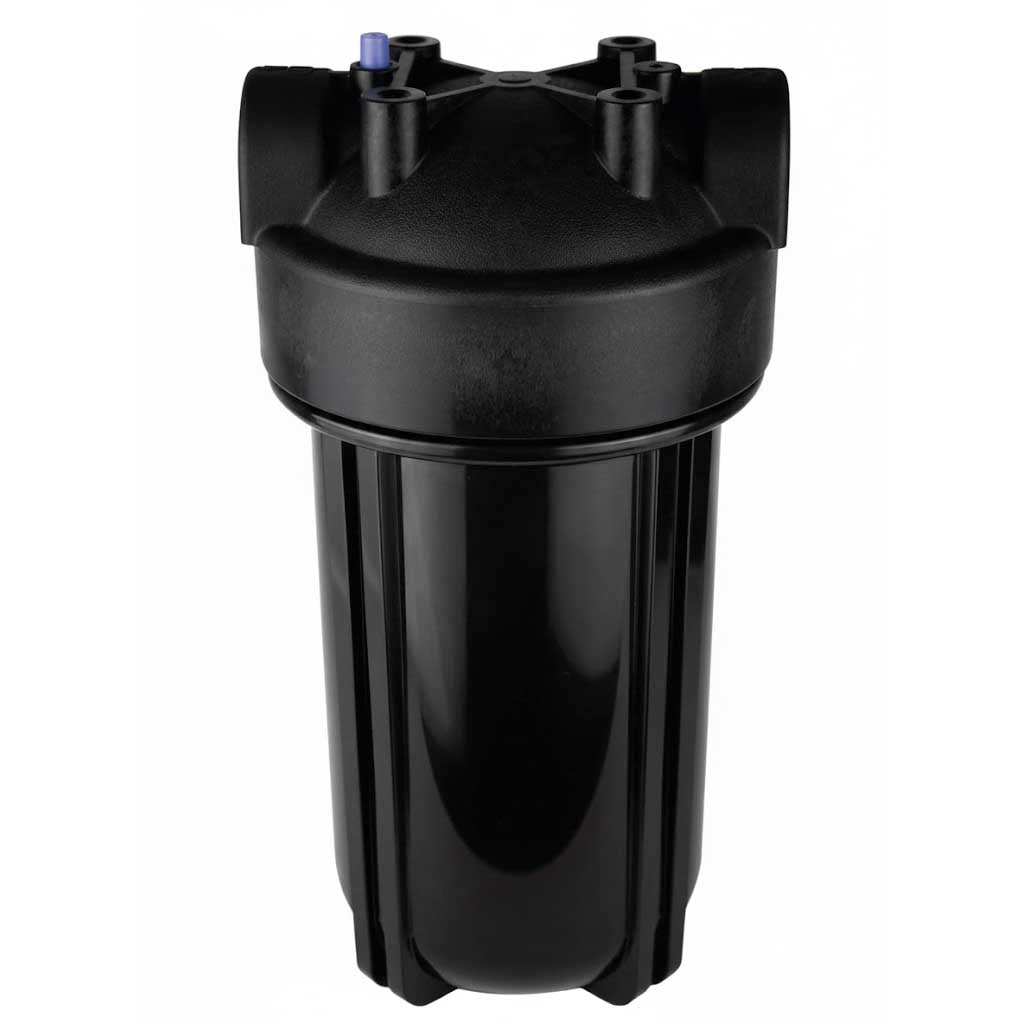 SPECTRUM Aqualyze large diameter 10" filter housing with 1" BSP fitting for high-performance water filtration
