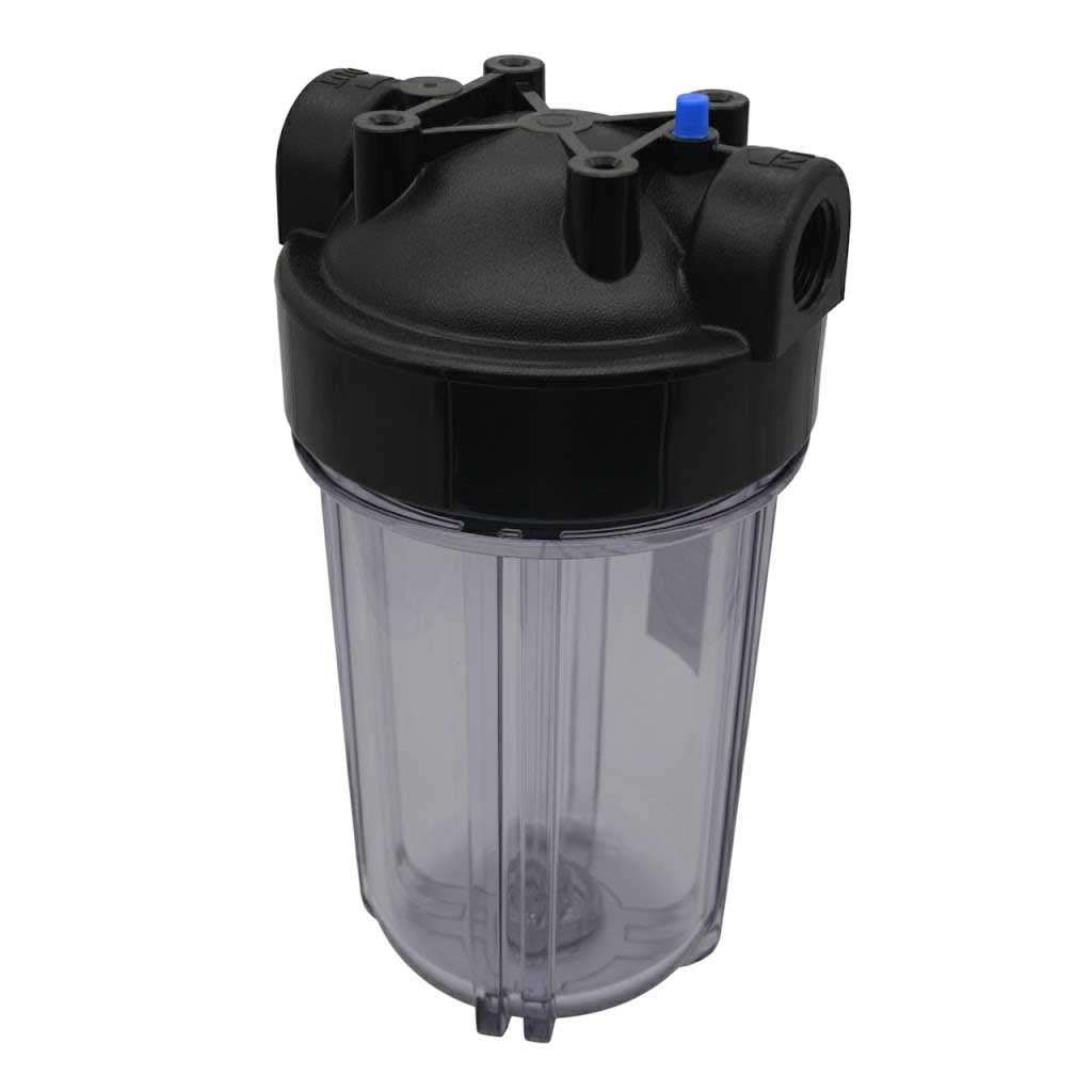 Large diameter filter housing 10 inch with 1 inch BSP connection for high-performance water filtration
