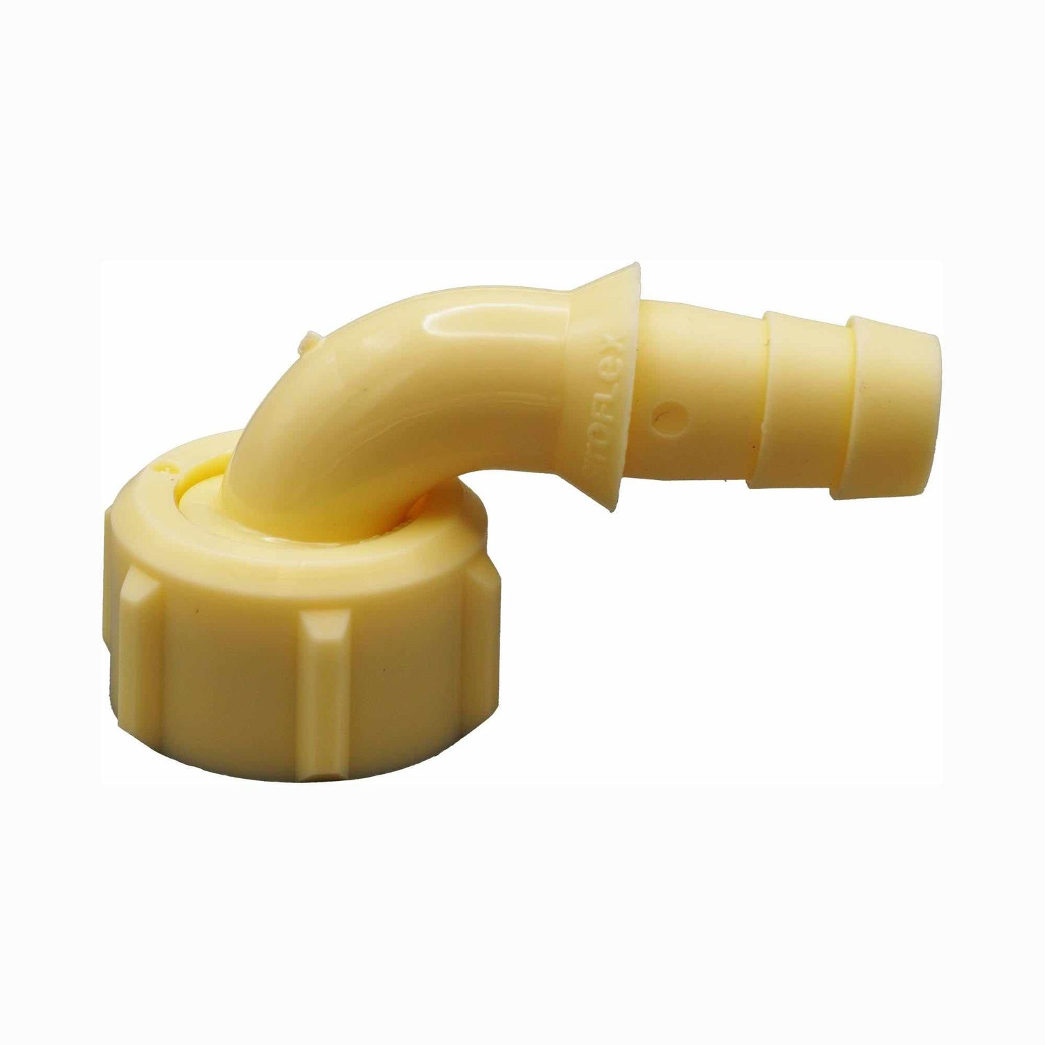 Elbow Nut Washer 3/4" BSP to Hose 12.5 mm Barb