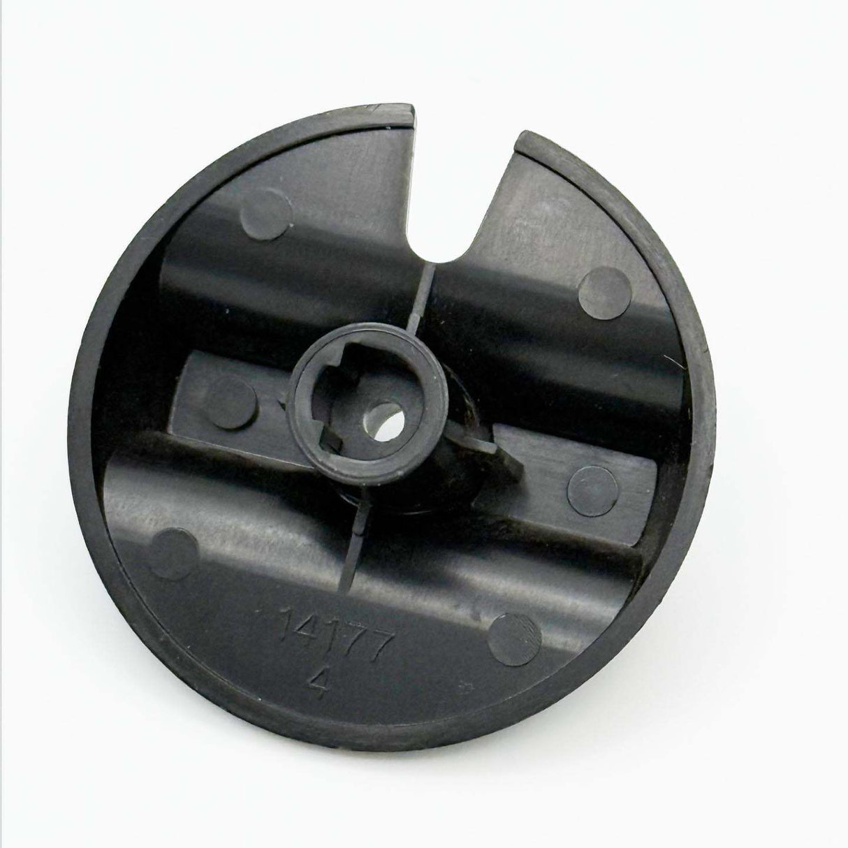 Fleck 14177 Manual Regeneration Knob for water treatment systems.