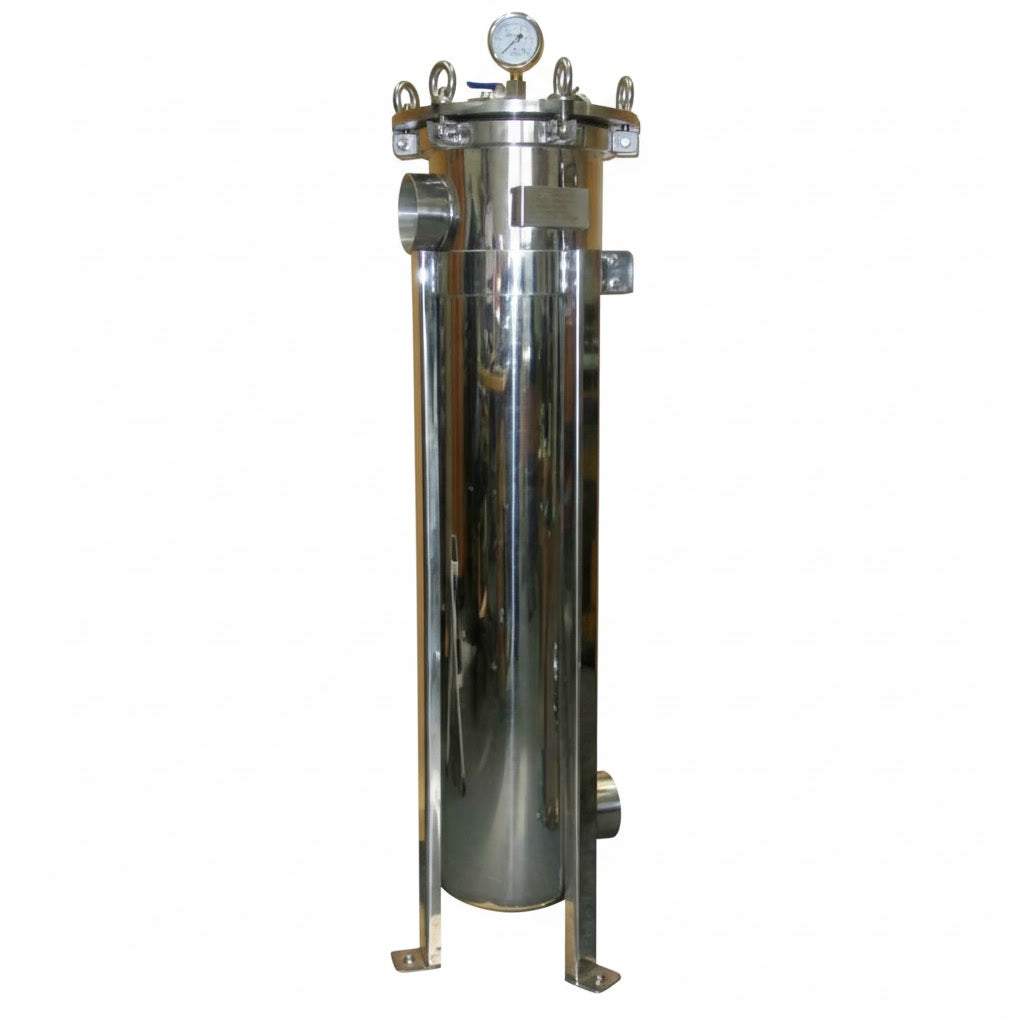Pallas Magnetic Bag Filter DN50 2inch 40 m³/hr 2 Pressure Gauges 2 Magnets
