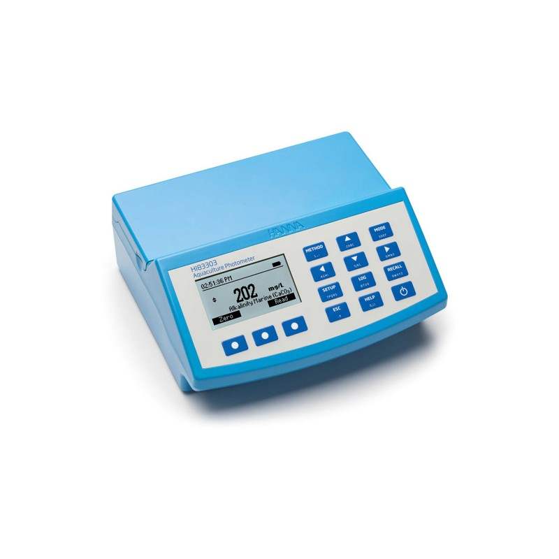 HI-83303-02 AquaCulture Multi-parameter Photometer with pH Meter for precise aquaculture water quality analysis