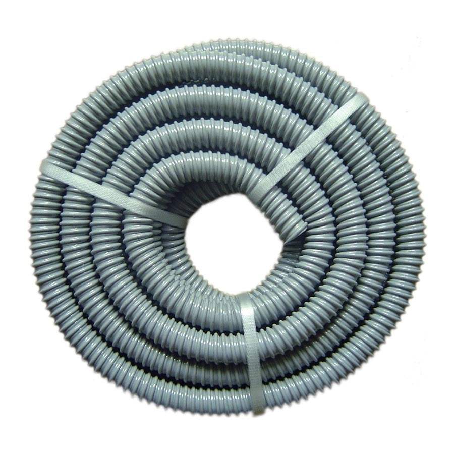 Low pressure kink free drain tube 12 mm grey for flexible, durable drainage
