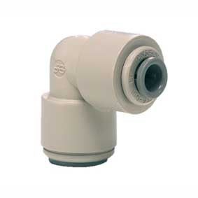 John Guest Reducing Elbow 5/16" Push Fit x 1/4" Push Fit PI211008S | GAPS Water Treatment