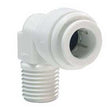John Guest Fixed Elbow 1/4" Push Fit x 1/8" Thread White CI480821W | GAPS Water Treatment