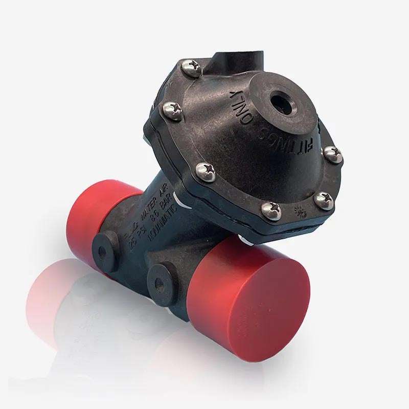K521-X202-14000 1 inch AquaMatic Valve NO with union end connectors for water treatment systems