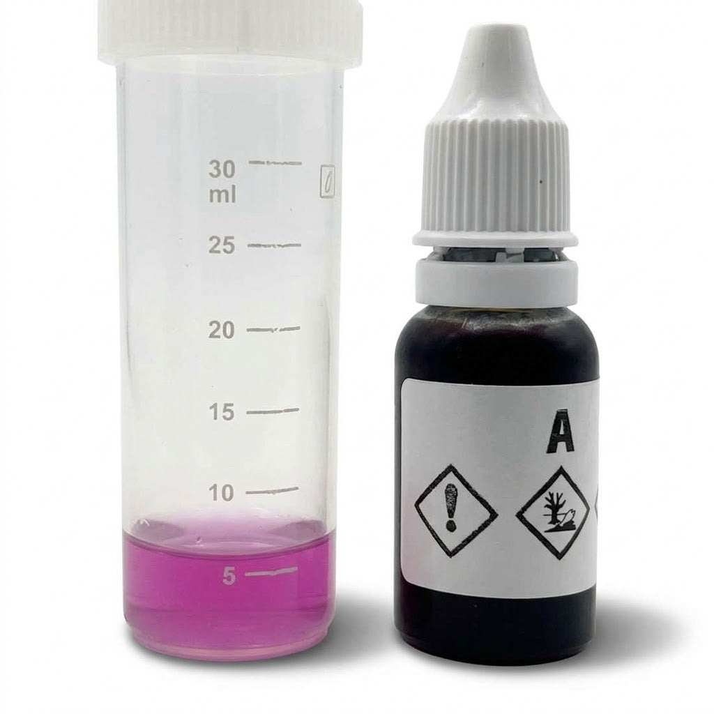 Add 1 drop of Reagent A and mix thoroughly by swirling the test tube.