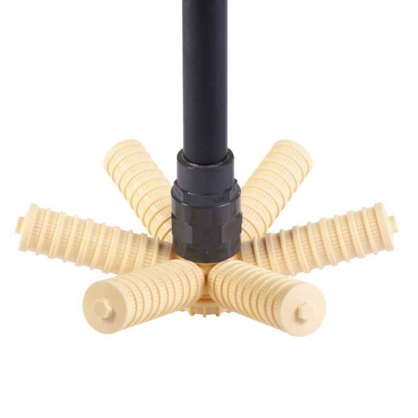 Top Mount Distribution for 1.5" Riser to Suit Autotrol Magnum (0.25mm Slots) | GAPS Water Treatment