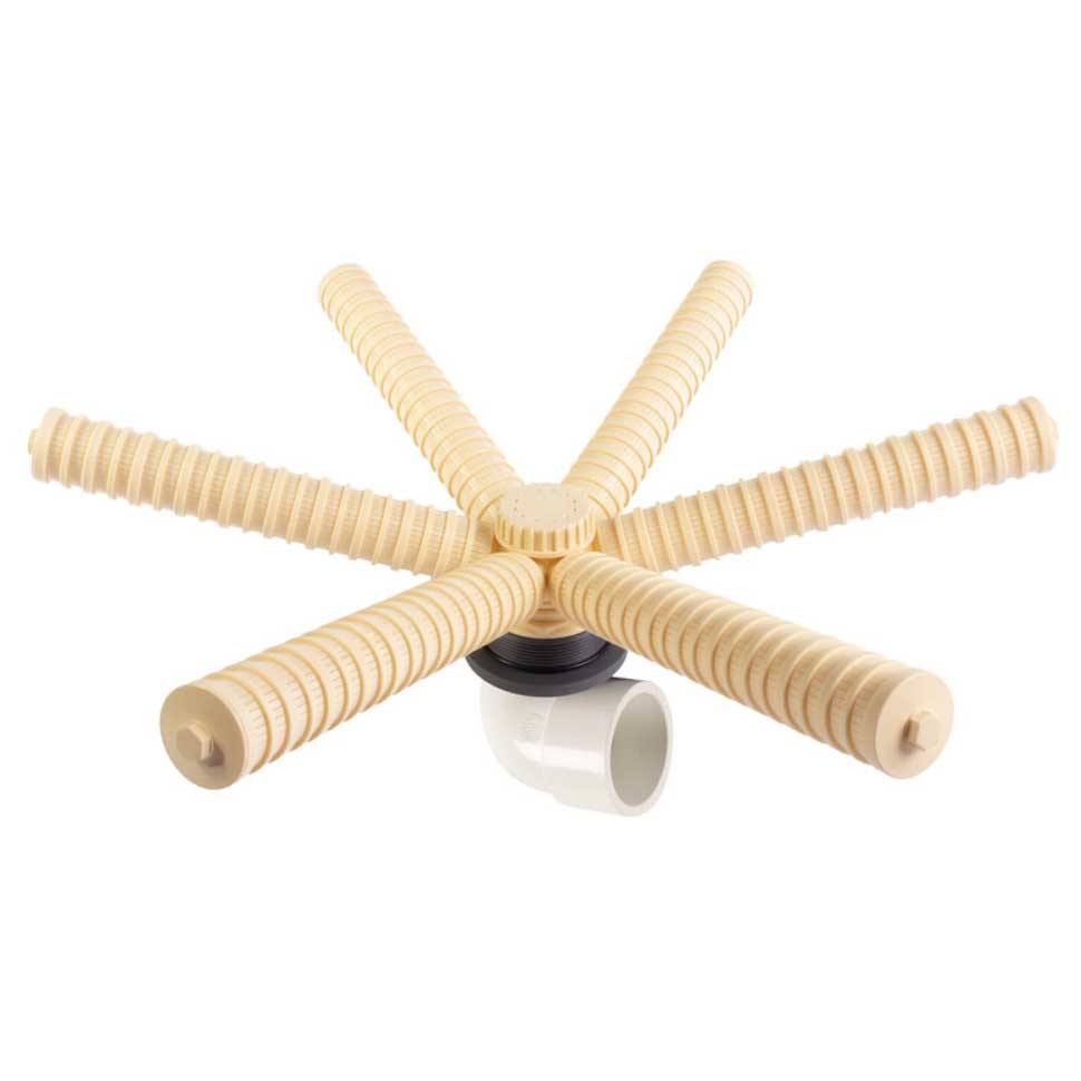 Lower Laterals 0.2mm Slots for Vessel with 4" Threaded Top and Bottom Hole (Resin Applications) | GAPS Water Treatment