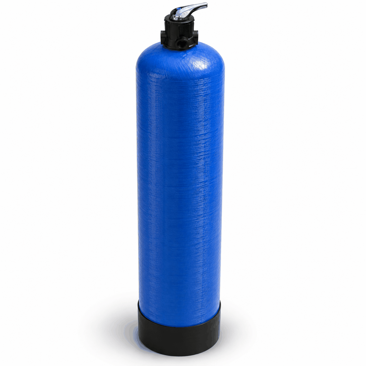 PWG Vessel with Manual Backwashing head 1-inch for industrial water treatment with durable polyethylene and GRP construction