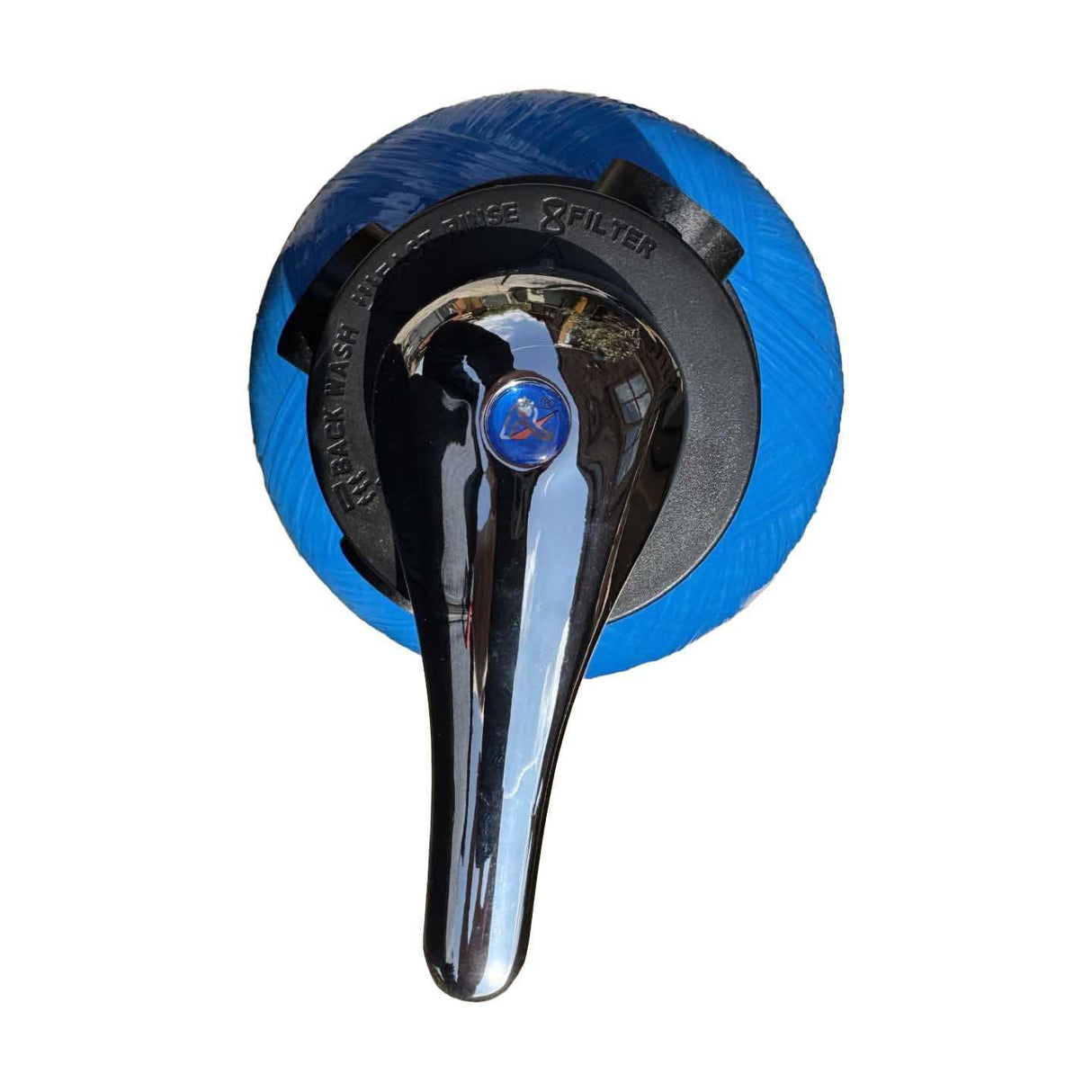 PWG Vessel with 1-inch manual backwashing head for industrial water treatment