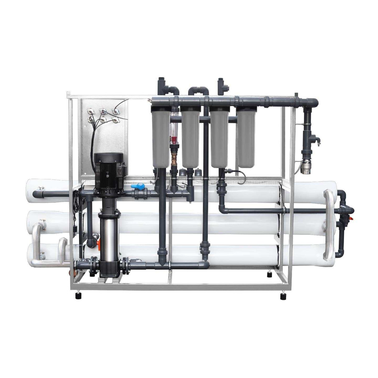 Ecosoft INOX IoT MO6 8-inch industrial reverse osmosis system with IoT monitoring and stainless steel build