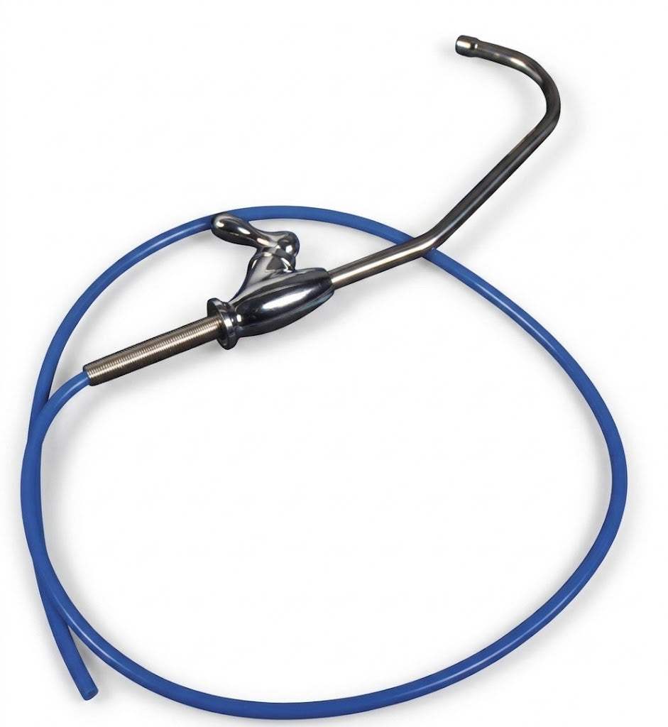 Chrome MT1-TAPCHROME mini tap with 1/4" tubing for under sink water filtration system