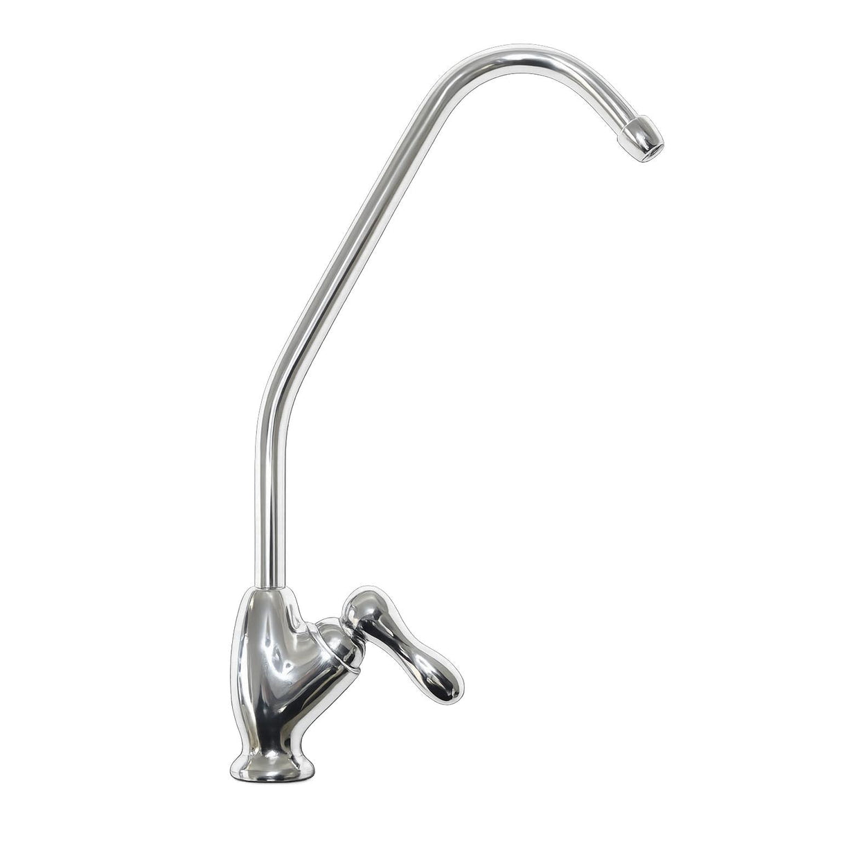 Chrome MT1-TAPCHROME mini tap with 1/4" tubing for under sink water filtration systems
