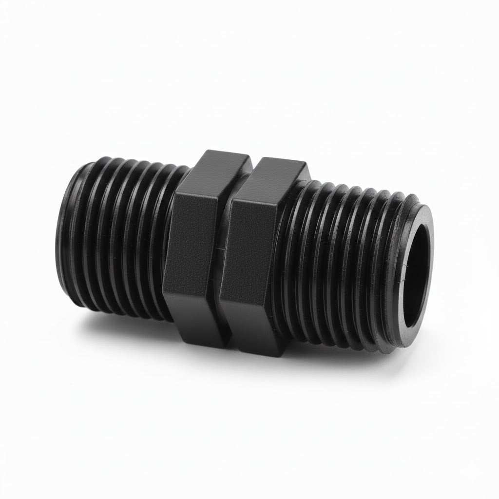 Plastic Nipple 1/2" x 1/2" | Available at GAPS Water Treatment