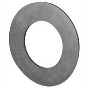 Cintropur Flange Gasket NW800 3" is a grey rubber ring gasket with a large circular centre hole and smooth surface.